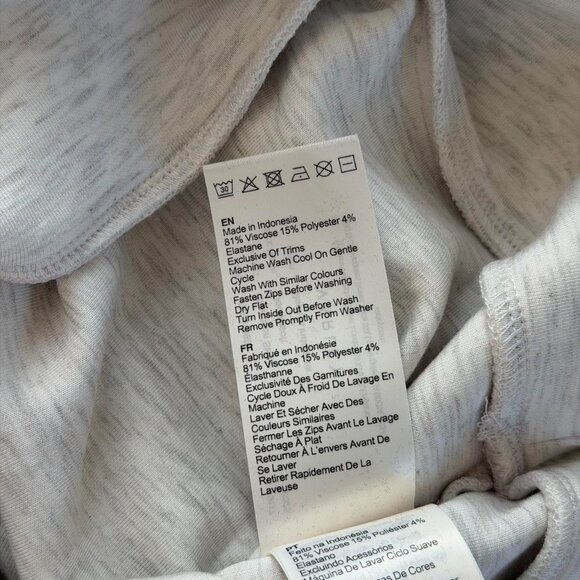 Varley Davidson Sweat in Ivory Marl, Size X-Small - Picture 10 of 11